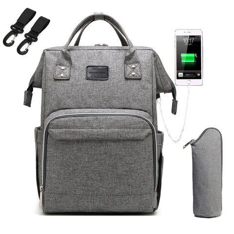 MomEase Multi-Function Diaper Backpack