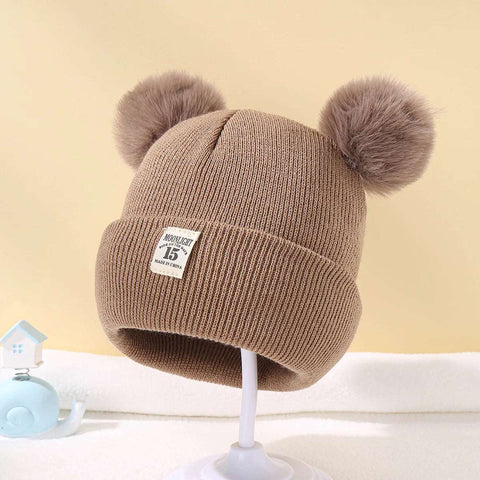 Baby Pompom Cute Winter Hat