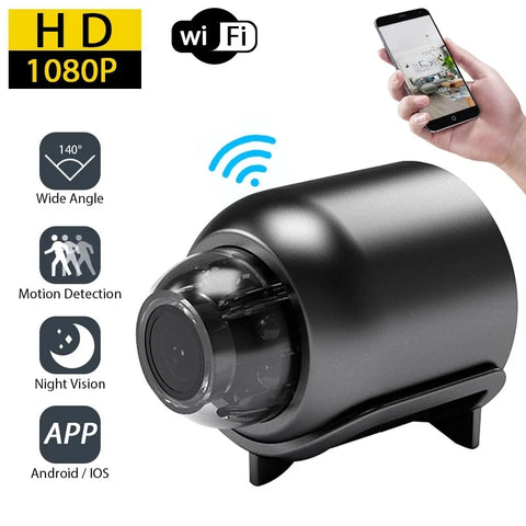 X5 MiniGuard™ Smart WiFi Camera – 1080P HD Surveillance with Motion Detection