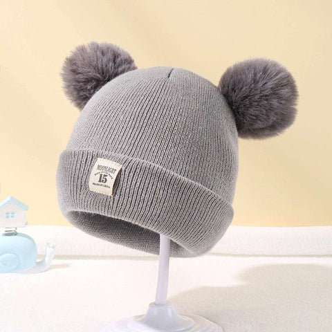 Baby Pompom Cute Winter Hat