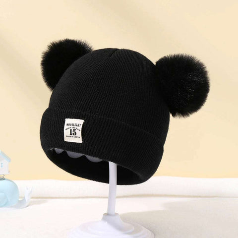 Baby Pompom Cute Winter Hat