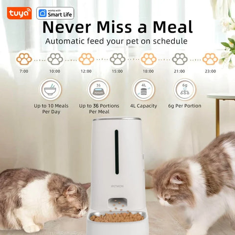 SmartFeed™ Wi-Fi Enabled Pet Feeder