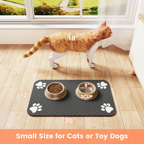 PawGuard™ Absorbent Pet Feeding Mat