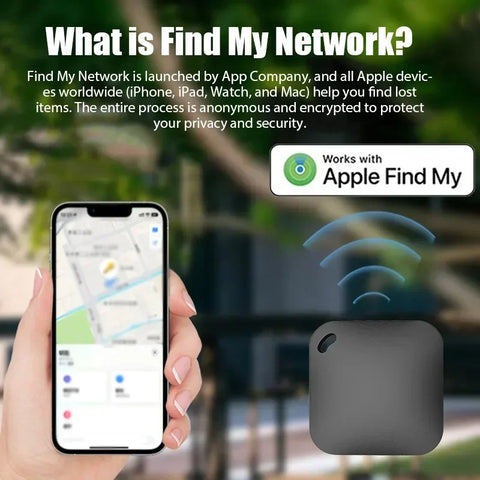 LocateMate™ Bluetooth GPS Tracker – Find My Compatible