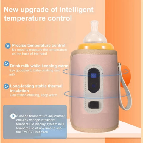 TravelEase™ USB Baby Bottle Warmer