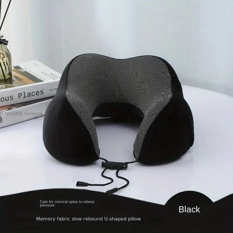 TravelRest™ Memory Foam U-Shaped Neck Pillow