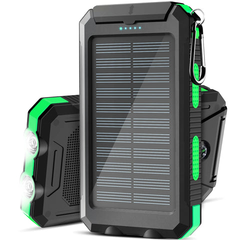 Waterproof Outdoor Solar Power Bank 38800mAh Dual USB Travel Outdoor Solar Mobile Phone Charger Solar Powerbanks For Camping